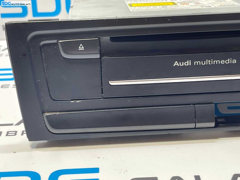 MMI Unitate Radio CD Player Audi Multimedia Audi A4 B8 2008 - 2012 Cod 8T2035652G [LR1961]