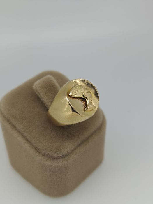 Inel aur 18k 4.09gr Nefertiti (r)