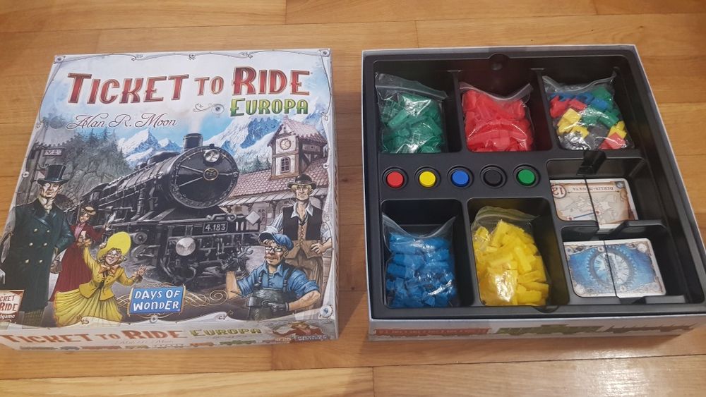 Joc Ticket to Ride Europa, ca NOU
