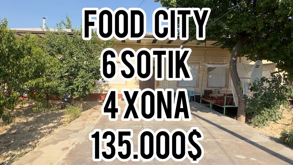 6 sotik 4 xona zor uy