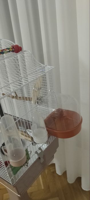 Colivie papagali cu picior detașabil, 56*33, 122 h.cu accesorii