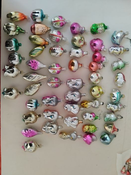 Елочные игрушки СССР.