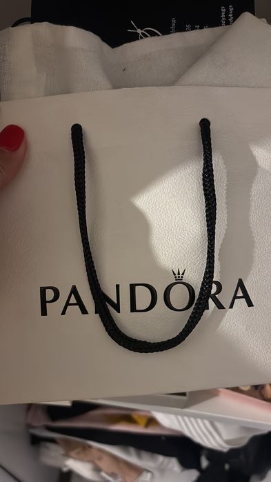 Bratara Pandora cu charm uri originală cu certificat,cutie, mărimea 18