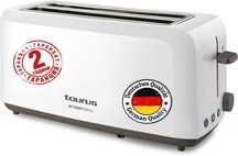 ПРОМО 2г Гаранция Нов Мощен Тостер TAURUS MY TOAST DUPLO, 1450 W