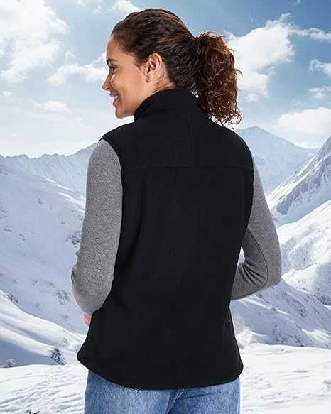 Дамска отопляема жилетка, батерия 10000 mAh, 6 зони, 3 степени, S