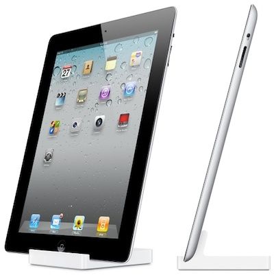 Ipad 2 dock alb cu incarcare