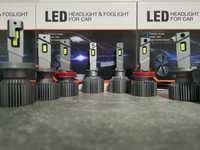 55W LED-крушки Н1 Н7 Н4 НВ3 НВ4 Н11 от висок клас