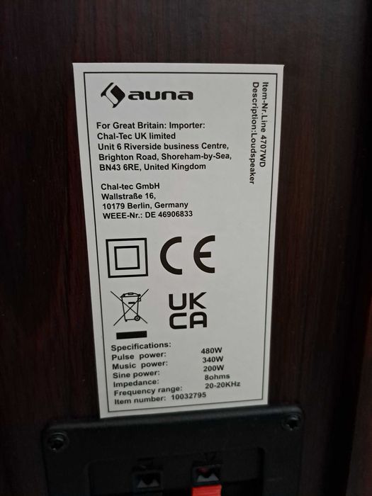 Boxe AUNA Made in Germany-PRODUS NOU ***
