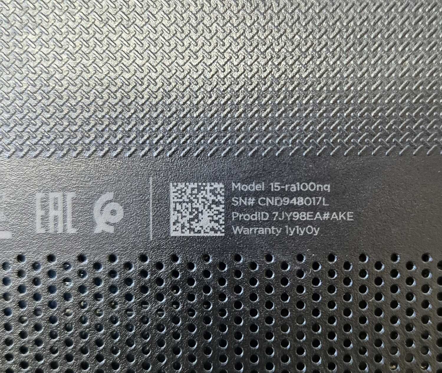 HP лаптоп 15ra-100nq