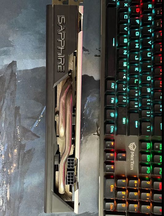 Placa de video radeon rx580 8gb nitro saphire