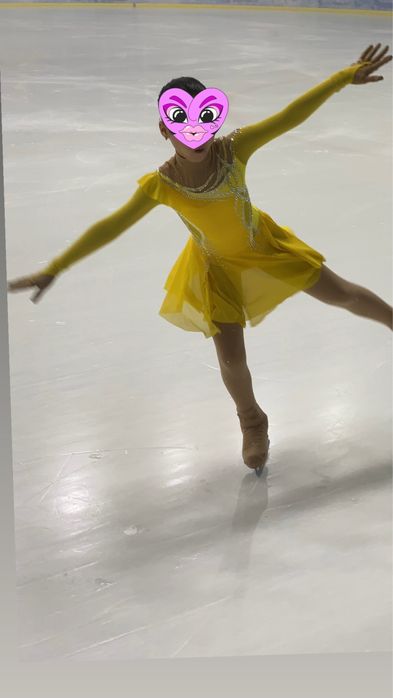 Фигурное катание платье 130-140 рост