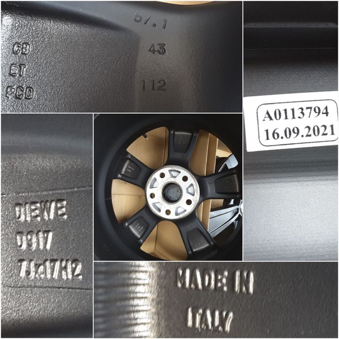 jante aliaj 17; 5x112; Skoda Superb, Octavia 3, 4, Scout