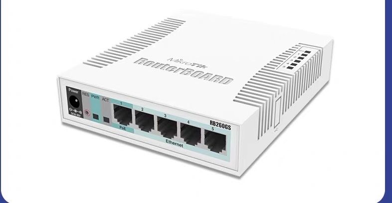 Коммутатор MikroTik CSS106-5G-1S