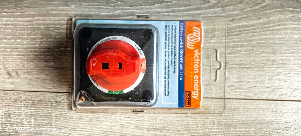 Comutator de baterie Victron Energy on/off 275A – VBS127010010