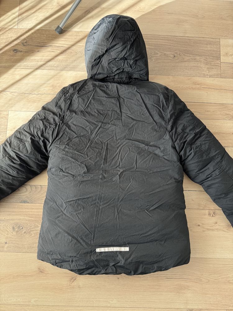 Jacheta geaca parka vatuita H&M neagra, marimea S, noua cu eticheta