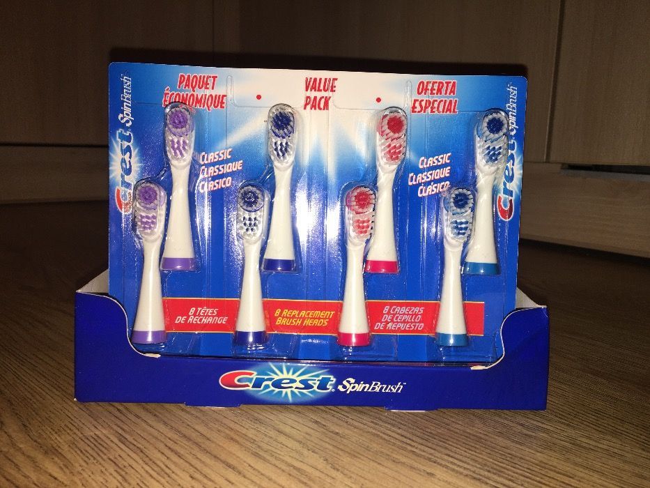 Глави за четки за зъби Crest spin brush