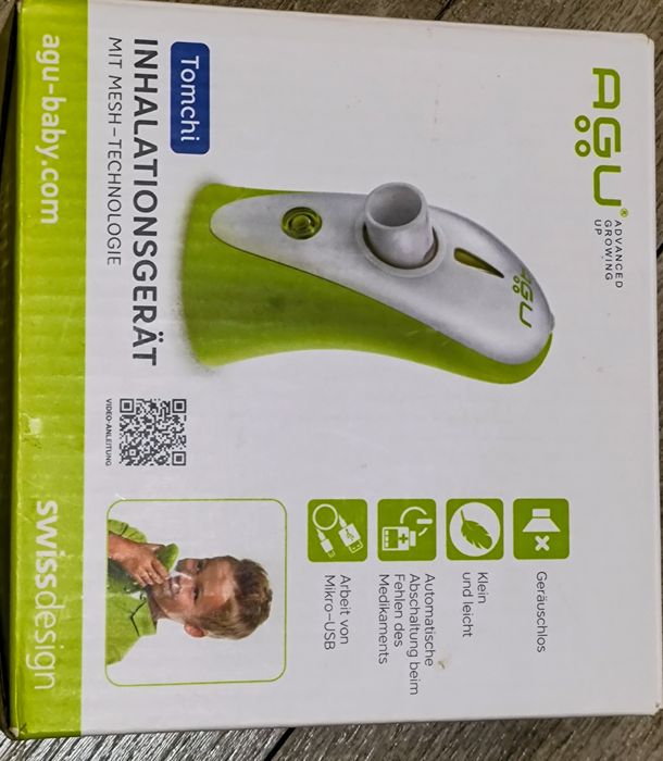 Меш инхалатор (небулайзер) Agu Tomchi