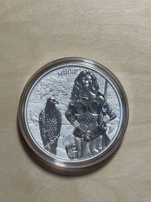 Colecție completă 4 monede argint 1 Oz Germania Mint - Valkyries