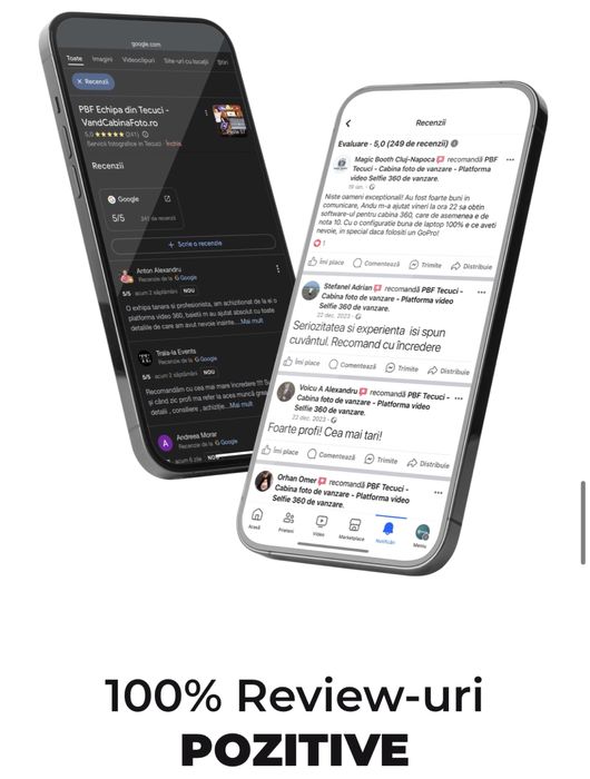 Platforma Video 360 Selfie Booth de vanzare - PhotoBoothFactory TECUCI