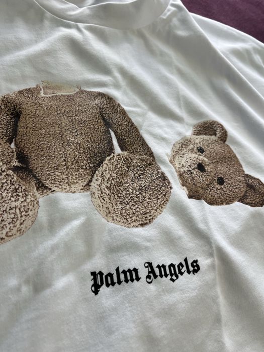 Tricou palm angeles alb sau negru