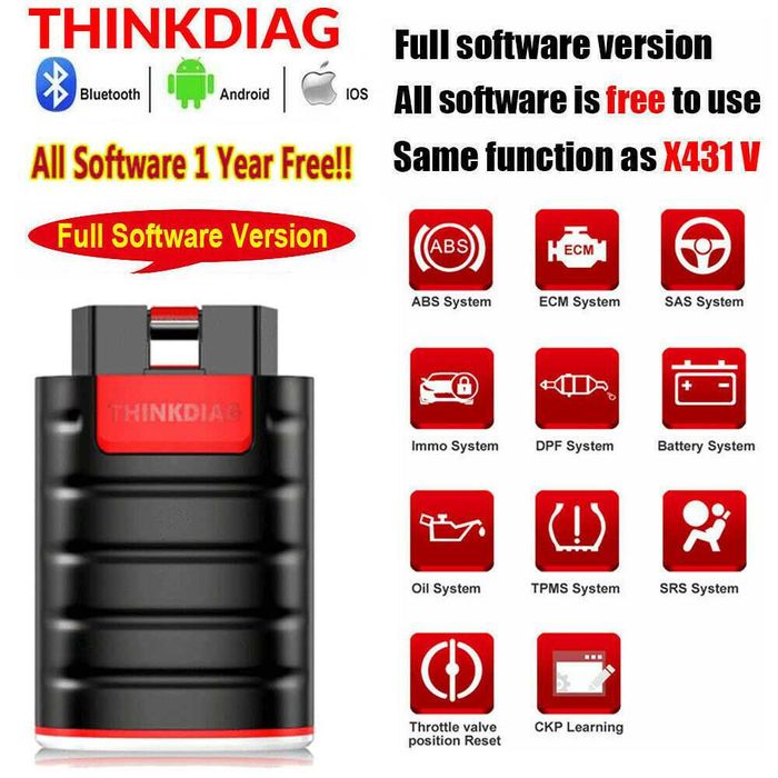 Interfata tester Launch Thinkdiag 2025 Easydiag Original