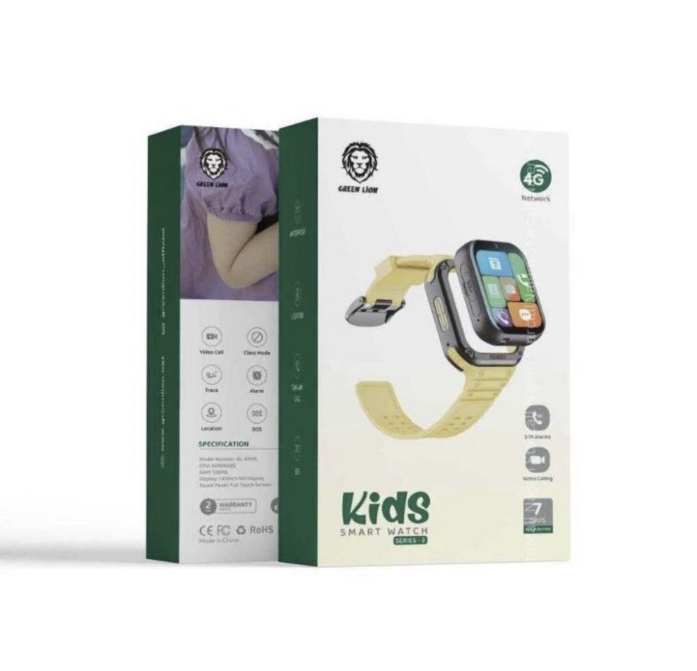 Green Lion 4G Kids Smart Watch Series 3