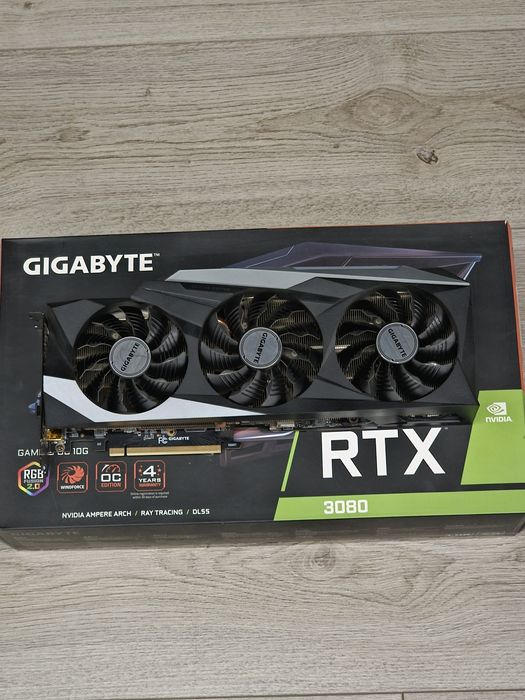 Placa Video nVidia RTX 3080 10gb Gigabyte Gaming OC Rev2.0