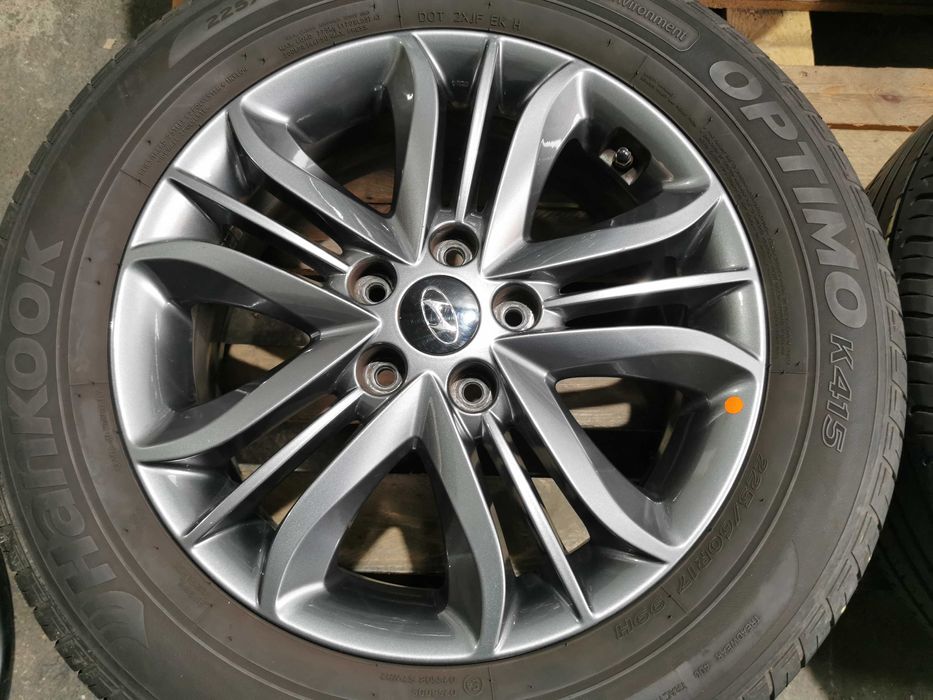 Jante Originale Hyundai IX35 / Tucson R 17 cu anvelope de vara