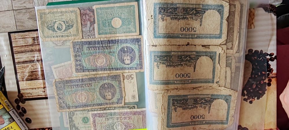 Bancnote vechi colecție