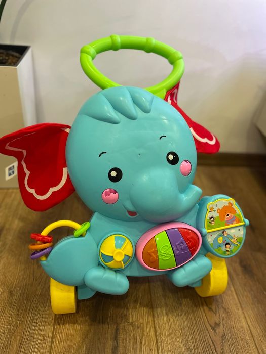 Играчка за прохождане - уокър - слонче