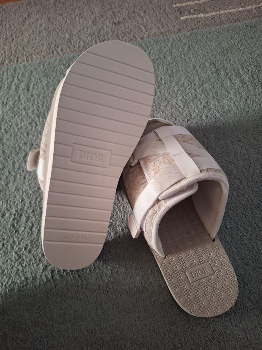 Dior Alpha Sandals White