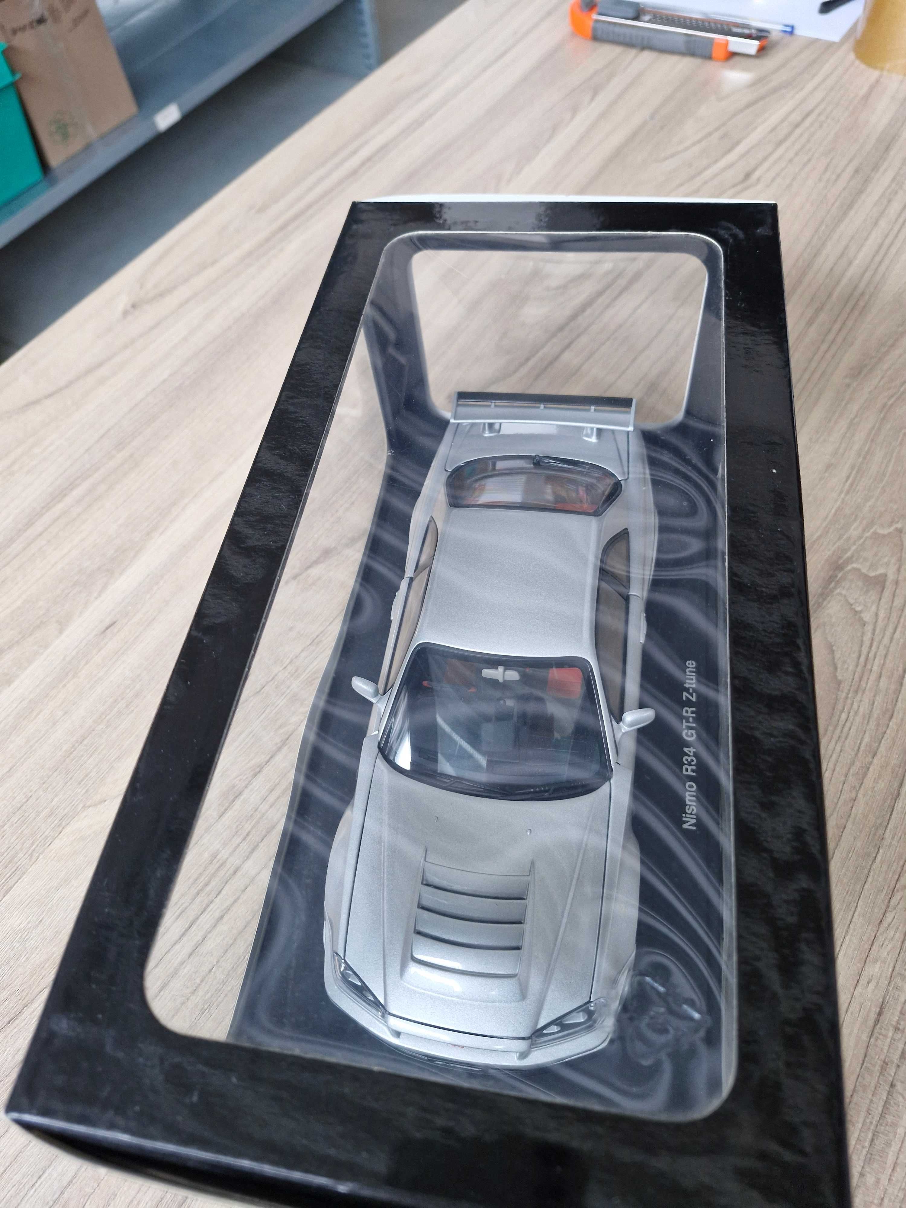 AutoArt Nissan Skyline GT-R (R34) Z-Tune Silver 1/18