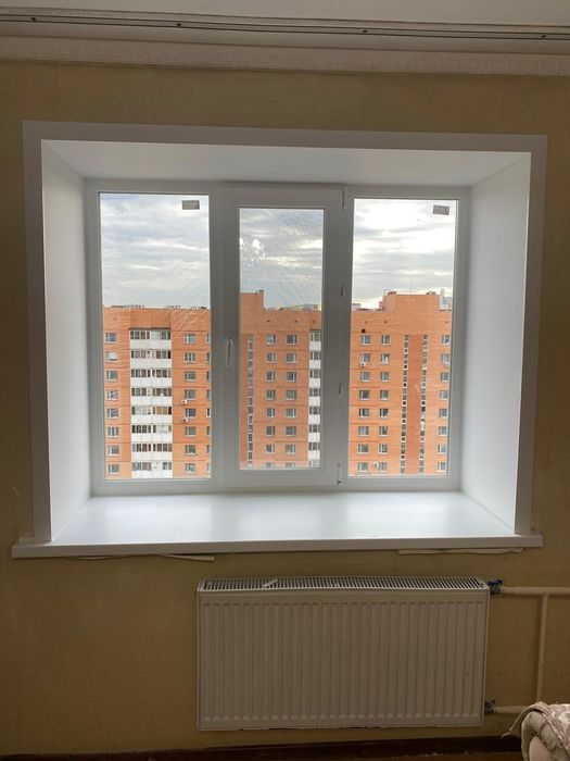 Откосы окна пластиковые стеклопакеты