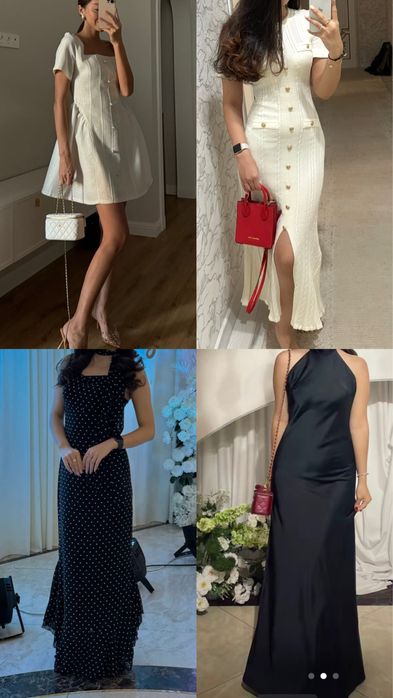 вечерние платья 1234