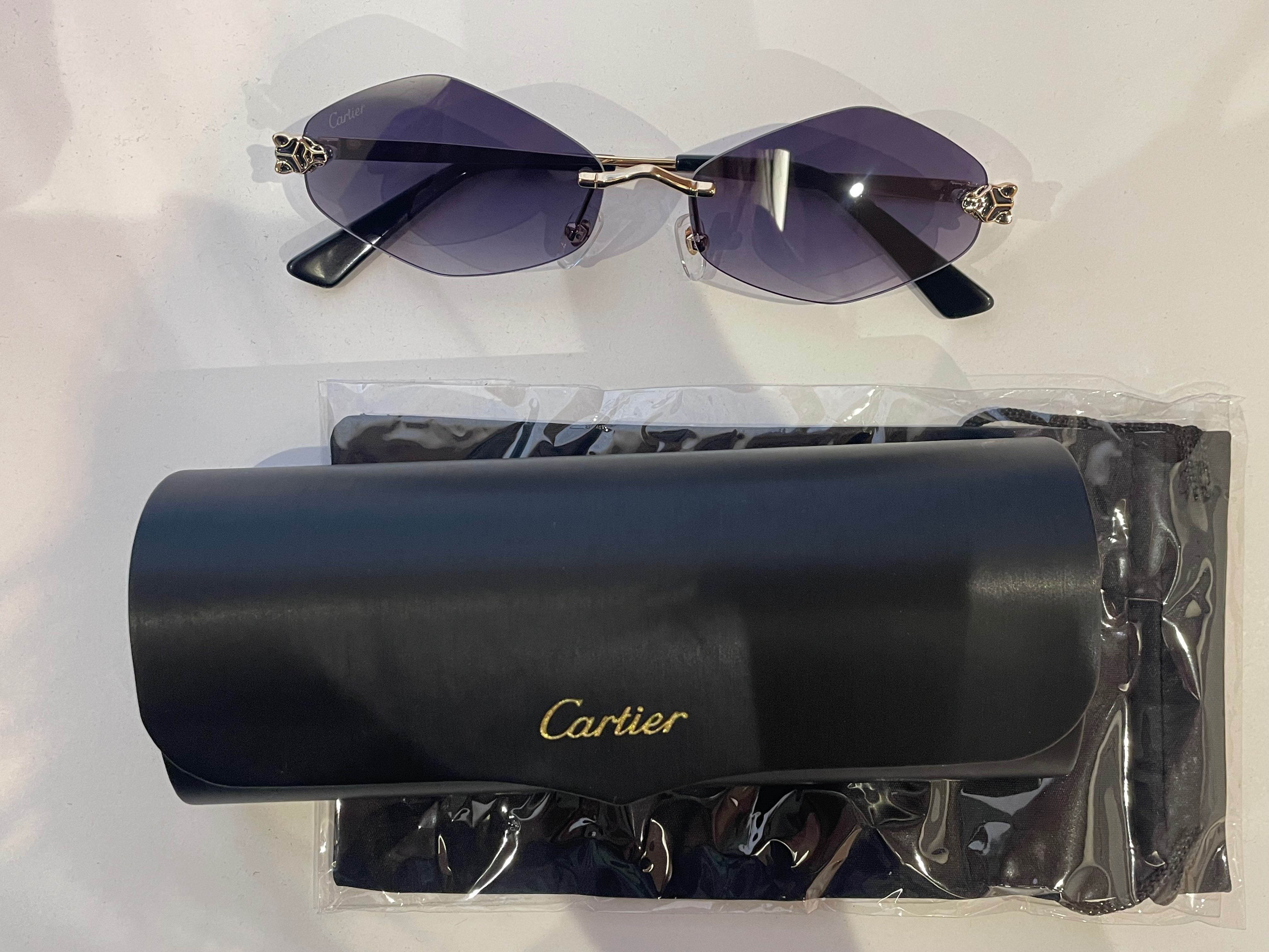 Нови слънчеви очила Cartier - черни