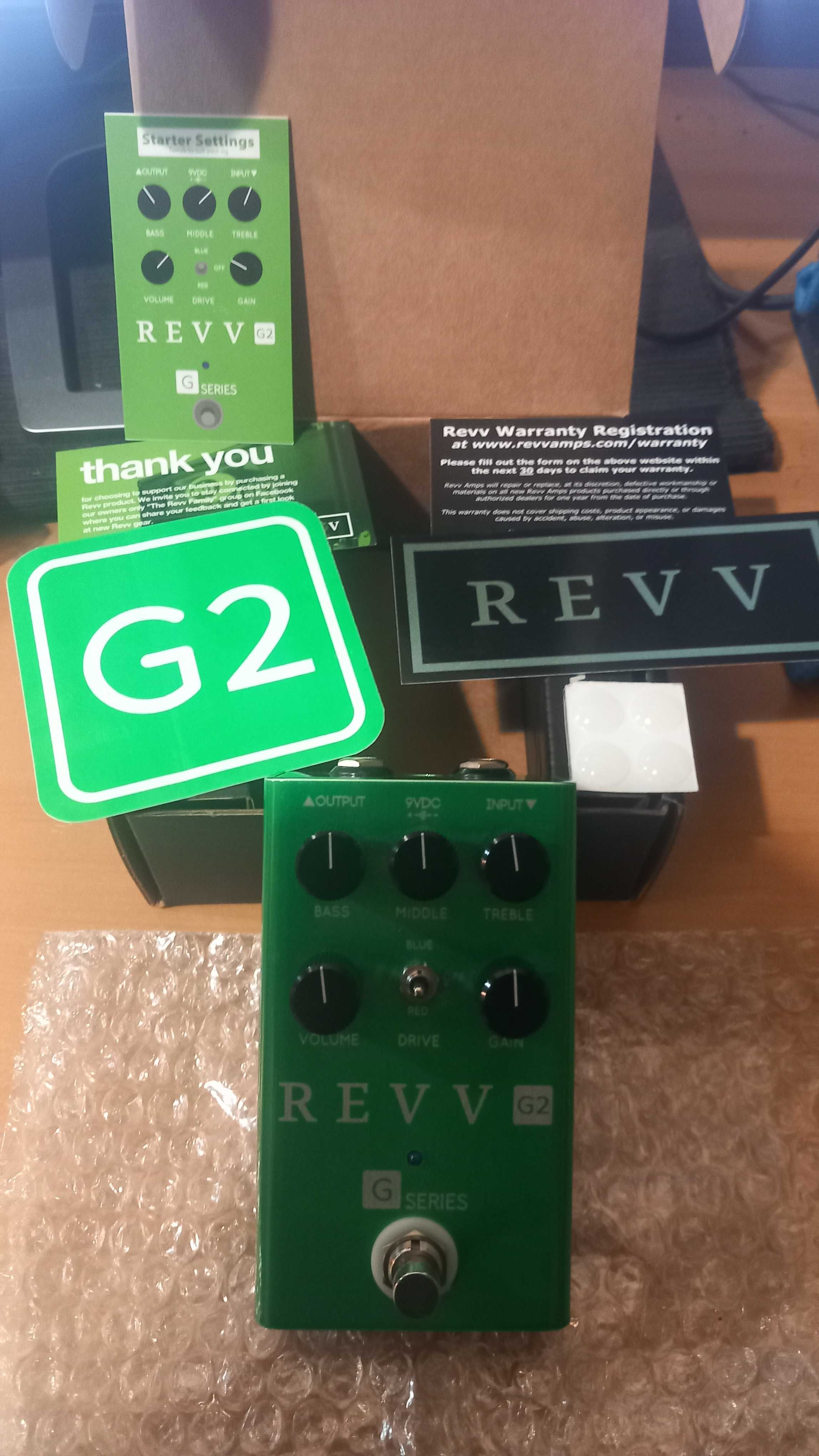 REVV G2 Overdrive Pedal