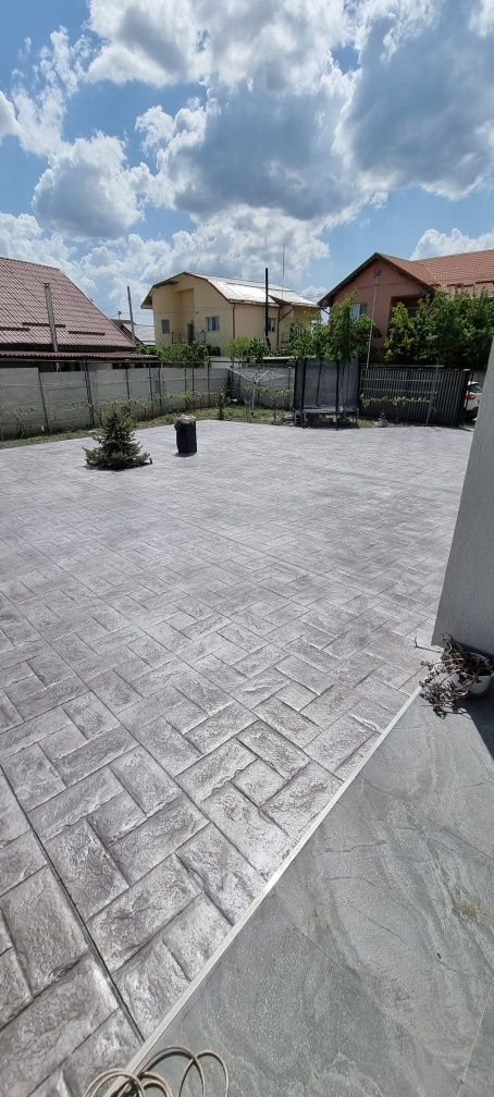 Beton amprentat și elicopterizat