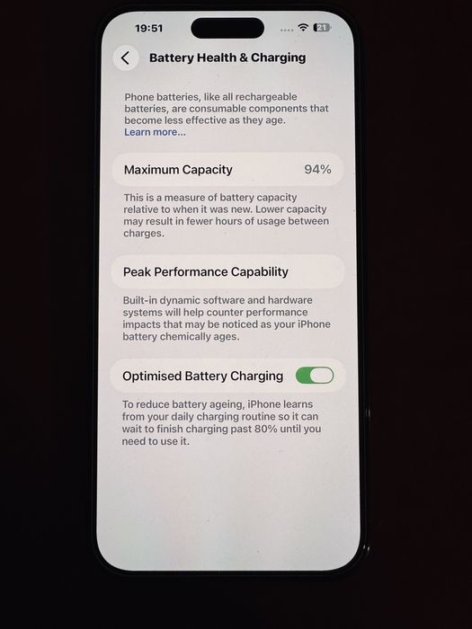 iPhone 14 Pro Max 256GB Black Nou Baterie 94% 2700 lei