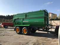 Remorca transport cereale, remorca bena tip u , remorca 10 tone