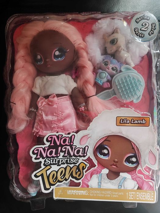 Кукла NaNaNa surprise teens, кукла с магическа коса