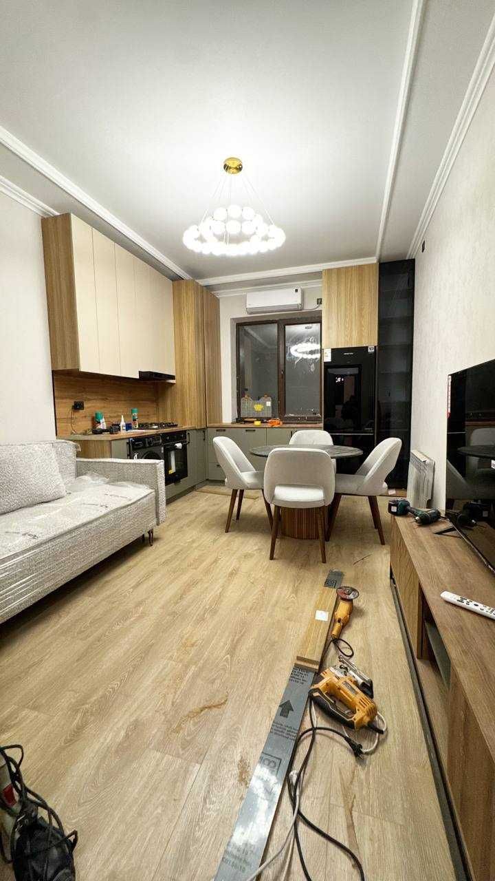 ЖК Eco House 3 комнатная Евроремонт под ключ Шота Руставели Яккасарай