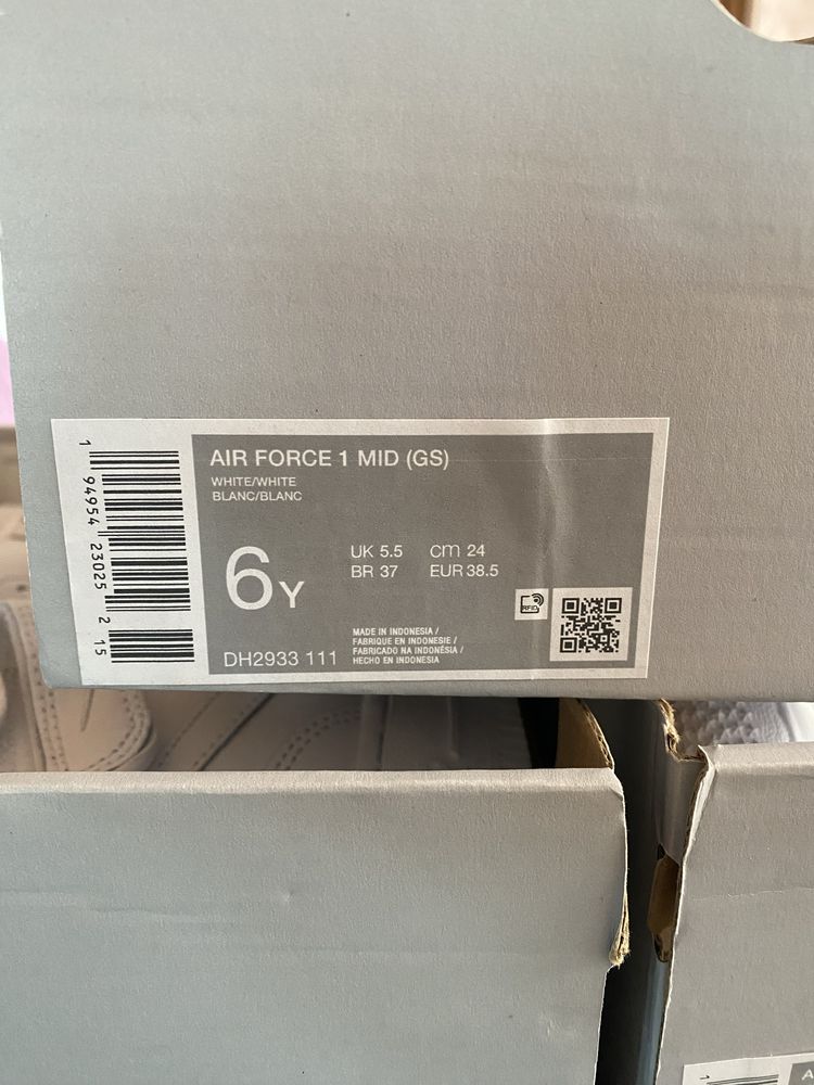 Adidasi Originali Nike Air Force 1 Mid cod DH2933-111