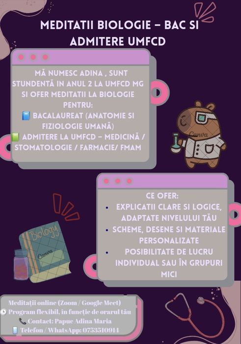 Meditatii Biologie