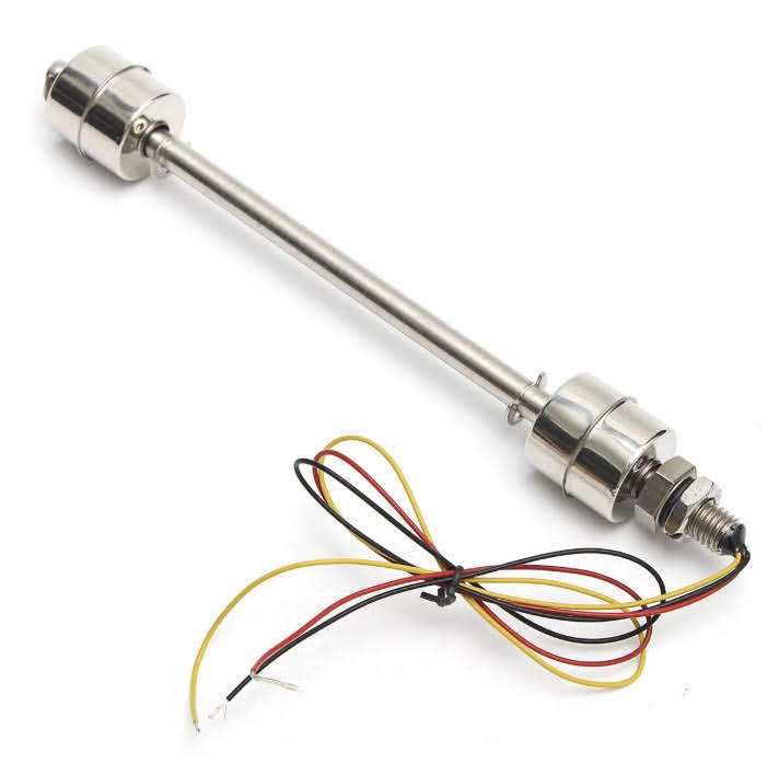 Senzor nivel plutitor inox apa ulei ars 200mm