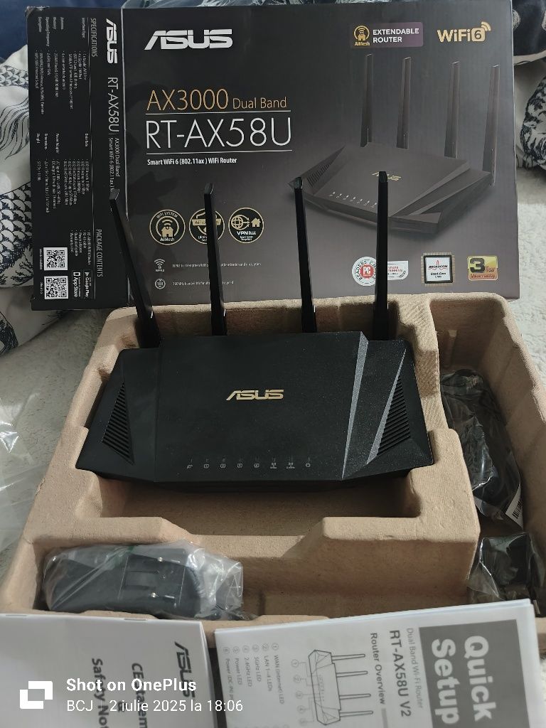 Asus Router AX3000 dual band