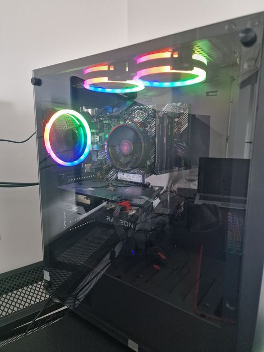 PC gaming Ryzen 7 5700g + rx 6600xt