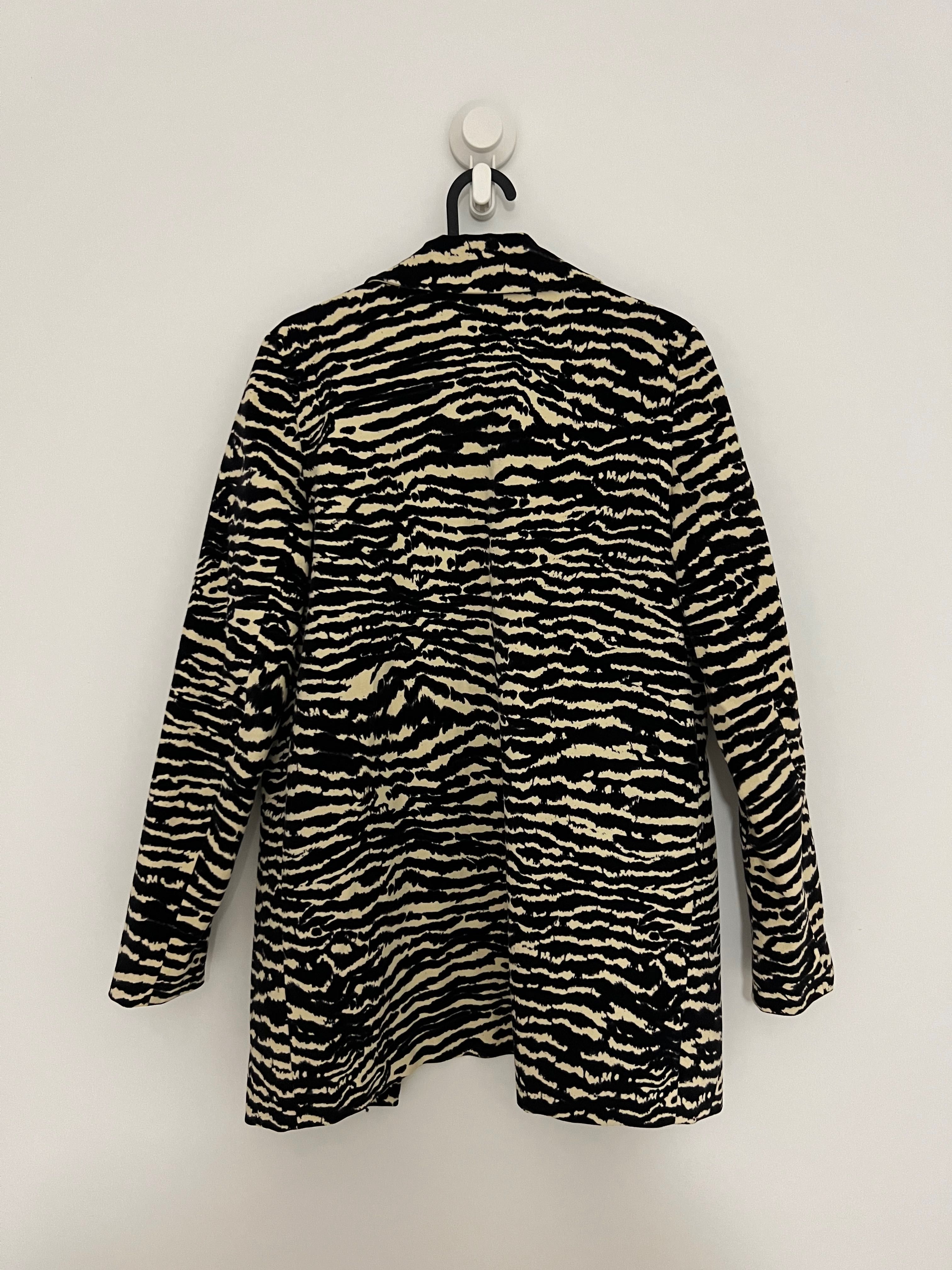 Palton subțire animal print