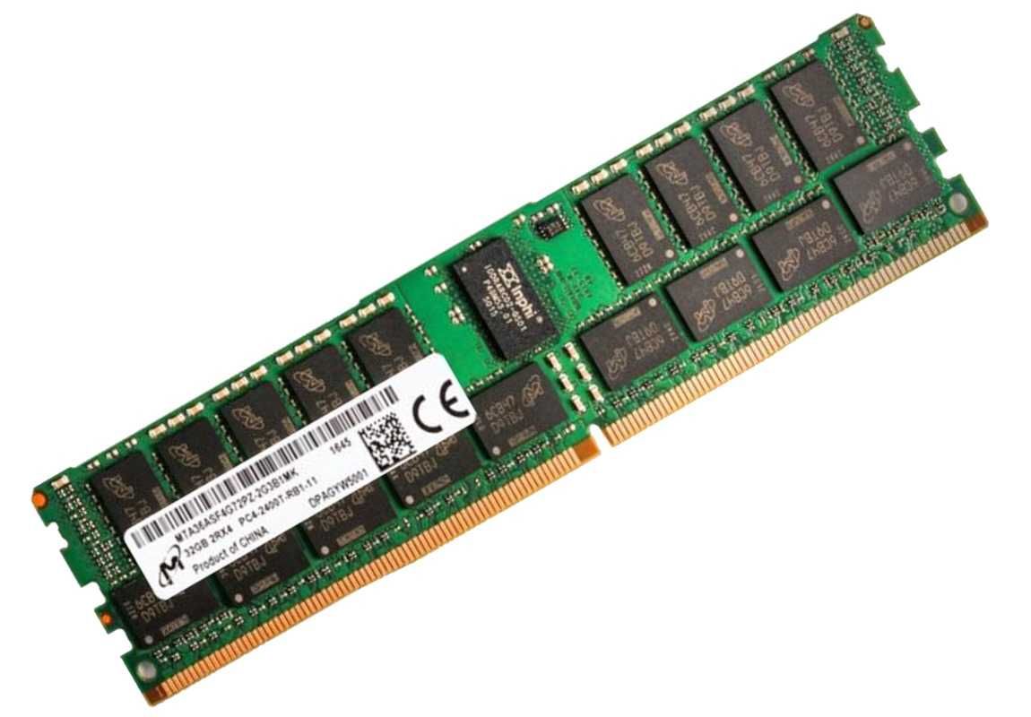 32GB DDR4-ECC 2400 RDIMM RAM Samsung , SKhynix , Micron