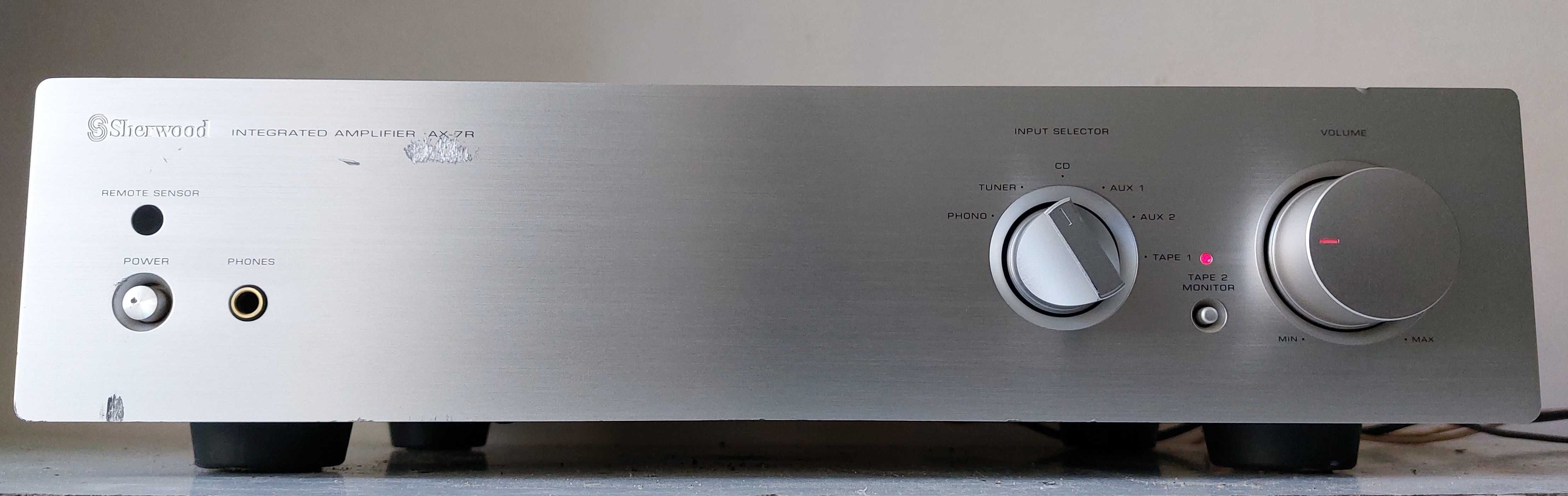 Sherwood AX 7 R muzica la amplificator hi end dual mono 210W muzica