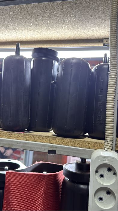 Пневмабаллоны на пружину